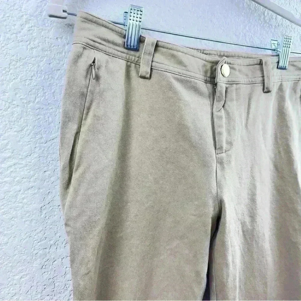 Lauren Ralph Lauren Petite Straight Leg Khaki Pants Women’s Size 4P - Picture 3 of 6